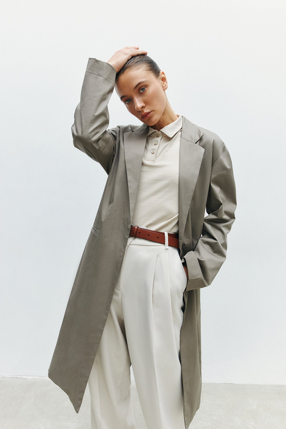 COAST TRENCH IN COFFEE COLOR