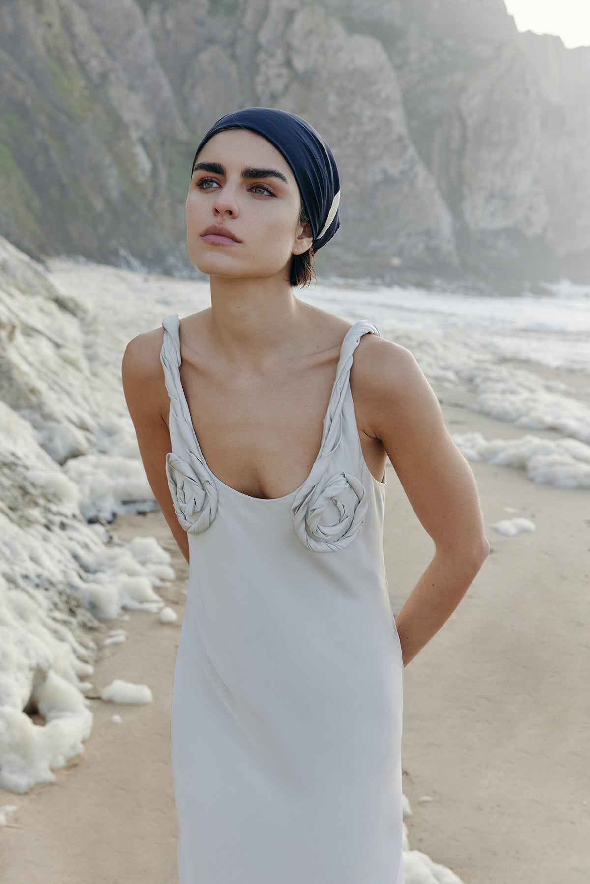 DRESS NAUTILUS IN BEIGE COLOR